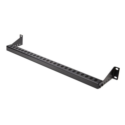 StarTech.com 1U Rack Mountable Cable Lacing Bar w/Adjustable Depth, Cable Support Guide For Organized 19" Racks/Cabinets, Horizontal Cable Guide For Patch Panels/Switches/PDUs product image