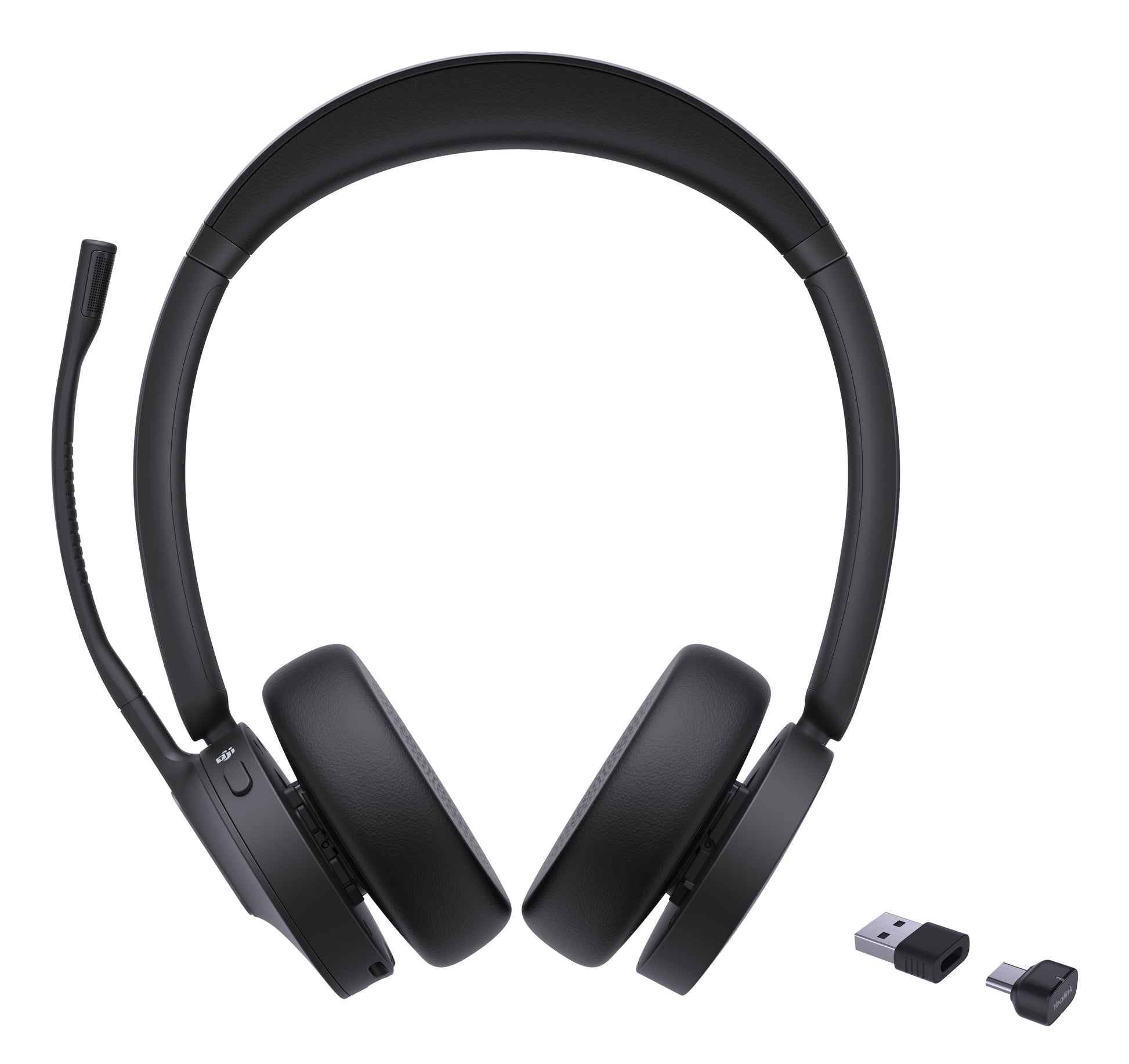 Yealink BH70 Dual Teams USB-C/A Headset Wireless Head-band Office/Call center USB Type-C / USB Type-A Bluetooth Black product image