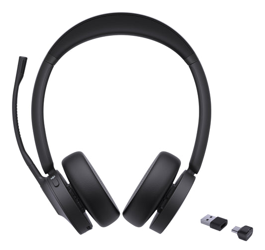 Yealink BH70 Dual Teams USB-C/A Headset Wireless Head-band Office/Call center USB Type-C / USB Type-A Bluetooth Black product image