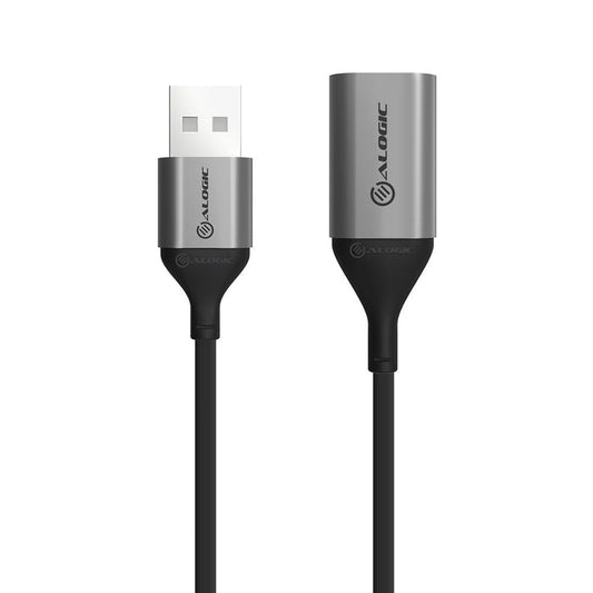 ALOGIC 2M ULTRA USB2.0 (MALE) TO USB-A (FEMALE) (U22AARBK)