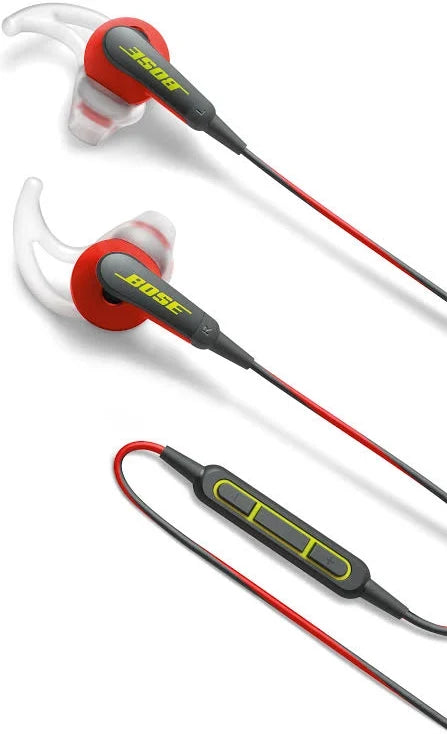 Bose SoundSport Wired 3.5mm Jack Earphones In-ear Headphones Power Red | Open Box