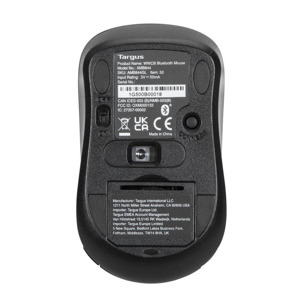 Targus AMB844GL Bluetooth antimicrobial mouse product image